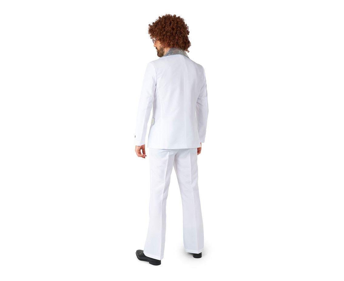 Suit Disco Suit White, size 48/50 (M)